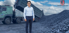 Than đá dùng trong công nghiệp tại bãi than Than Hùng Mạnh